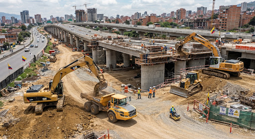 Obras civiles y maquinaria en el entorno arqueológico